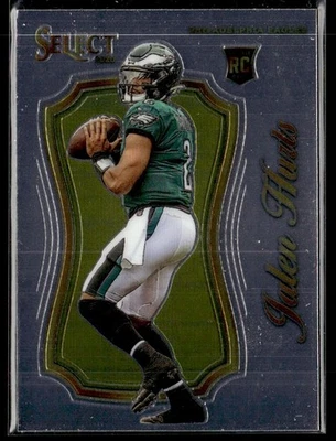 2020 Panini Select Certified Rookie JALEN HURTS #SCR-22 Philadelphia Eagles RC - Image 1 of 2