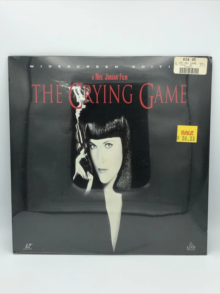 The Crying Game Widescreen Edition Laserdisc Vintage Untested
