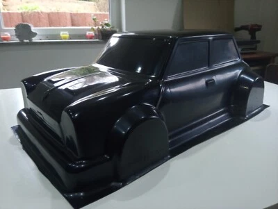 1:6 mini cooper bodywork for fg carson xtc etc from 2mm abs new wheelbase 465mm - Image 1 of 4
