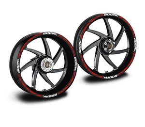 Adesivi cerchi per moto honda cbr600rr bianchi 17 pollici - Picture 1 of 1