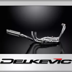 Honda VFR1200X Crosstourer 2012-2017 Full Exhaust 4-1 8" Round Stainless Muffler - Picture 1 of 5