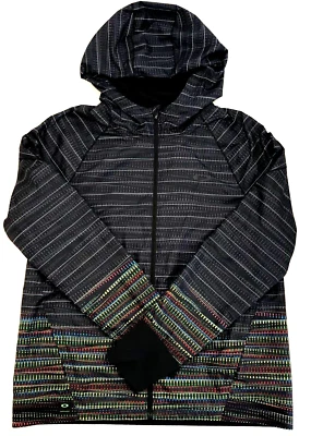 Oakley Women's Rio Jacket Large Black w/Multicolor Reflective 511668RIO-01K Foto 1 de 4