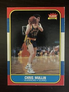 1986-87 Fleer - #77 Chris Mullin (RC)