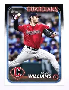 2024 Topps Gavin Williams Rookie #242 - Picture 1 of 2