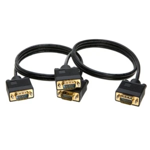 2-Pack- 3FT SVGA M/M 15 Pin Cable -HD Display TV Video Projector PC Monitor Cord - Picture 1 of 5