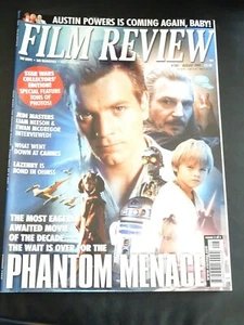 Film Review Magazine August 1999 Star Wars Phantom Menace cover - Picture 1 of 1