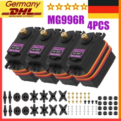 4pcs MG996R Digital Servo Motor 180° Metal Gear HIGH Torque for RC Super 15KG - Bild 1 von 4