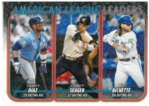 2024 Topps Yandy Diaz/Corey Seager/Bo Bichette All-Star Game Foil ASG #149 - Bild 1 von 2