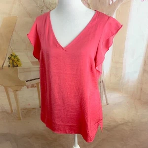 NEW Cabi Women’s Silk Bright Rose Top Size Small - Picture 1 of 9