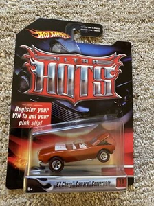 Chevy Camaro 1967 Hot Wheels Ultra Hots 2005 convertible pilotos cobre naranja 67 - Imagen 1 de 7