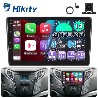 Carplay 4+64GB Android13 Autoradio Für Hyundai i40 2011-2019 GPS NAVI RDS Kamera - Bild 1 von 4