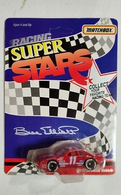 1:64 1992 NASCAR #11 (Bill Elliott) "Amoco Oil" firma litografiada Foto 1 de 2