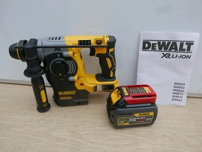 DeWalt DCH273 18v xr SDS Hammer Drill Bare Unit + DCB546 6 ah Battery  - Image 1 of 4