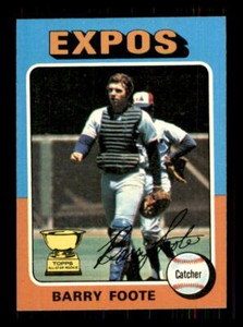 1975 Baseball Topps Barry Foote Montreal Expos #229 AS RC