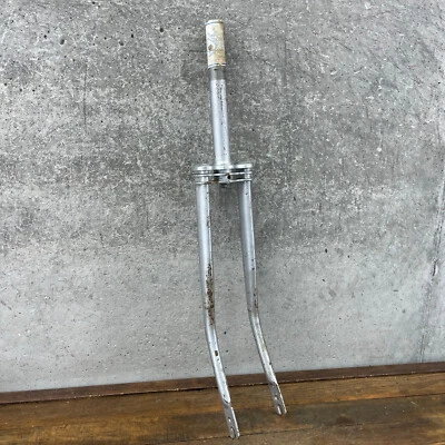 Wald 26 in Fork 1 in Threaded NOS Replacement Cruiser Silver 8 70s 60s Biplane - Image 1 of 4
