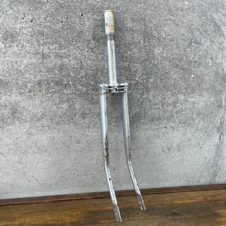 Wald 26 in Fork 1 in Threaded NOS Replacement Cruiser Silver 8 70s 60s Biplane - Image 1 of 4