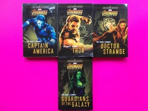 Marvel Avengers Infinity War - The Hero's Journey x 4 By Steve Behling - Picture 1 of 6
