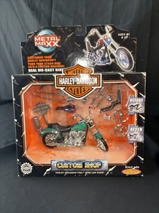 NEW Harley Davidson Metal MAXX Custom Shop FXDL Dyna Low Rider 1:20 Diecast Bike - Picture 1 of 5
