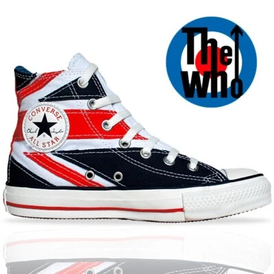 Converse Chucks Eu 36 UK 3,5 The Who Taylor All Estrella Limitado Música Edición - Imagen 1 de 4