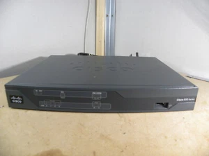 CISCO C881 K9 Router 800 SERIES NETWORKING OFFICE BUSINESS UK SELLER #NK - Afbeelding 1 van 5