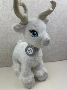 BAB Build a Bear Glisten Blanco Brillante Reno Iluminar Astas Navidad Navidad - Imagen 1 de 11