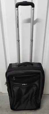 Nike Golf Black Carry On Black Wheeled Lightweight Rolling Luggage 22"x15"x8" - Image 1 of 4