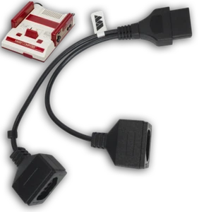 2x Controlador NES a Cable Adaptador Puerto de Expansión Famicom por MiSTerAddons - Imagen 1 de 8