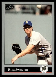 1992 Leaf #203 Russ Swan Seattle Mariners - Picture 1 of 2