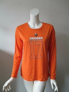 Women's Life Time Orange Chicago Half Marathon Long Sleeve Running Jersey Top M - Picture 1 of 6