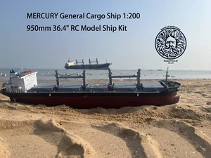 Bulk Carrier Ship 1:200 950mm 36.4" RC Model Ship Kit - Picture 1 of 24