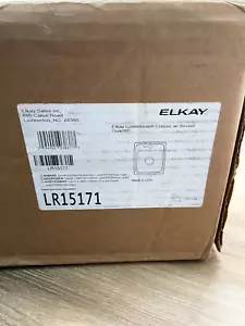 Elkay LR15171 Lustertone 15in. Drop-in Bowl 18 Gauge Stainless Steel READ - Picture 1 of 4