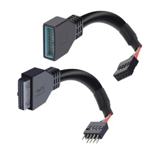 Enhances Conductivity 9pin Female to 20pin Male Motherboards Cable Extender - Afbeelding 1 van 10