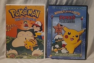Pokemon Pikachus Winter Vacation Collectors Edition 2004 & Wake Up Snorlax! DVD - Bild 1 von 8