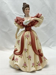 Statuina Lenox primo valzer bisque porcellana moda americana fatta a mano 1984 - Foto 1 di 11