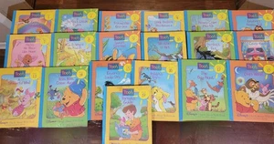 COMPLETE SET Winnie The Pooh Out and About With Pooh Volumes 1-19 Book Lot 1996 - Picture 1 of 6