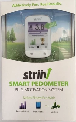 Striiv Smart Pedometer Fitness Tracker ACTVGM0001 Factory Sealed - Image 1 of 2