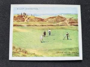 1924 Wills Golfing Card # 11 Lytham & St. Anne's (EX) - Picture 1 of 3