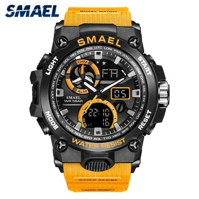 SMAEL Men's Sport Watch Waterproof 50M Military Army Tactical Wristwatch - Image 1 of 4