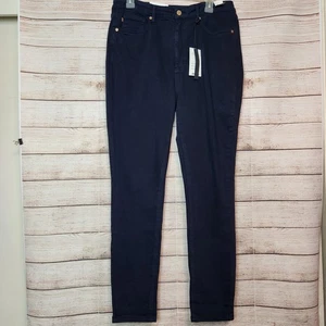 NWT Judy Blue Jeans Navy Blue Garment Dyed High Waist Size 15/32 (32 X 32) - Picture 1 of 16