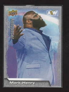 Upper Deck AEW #99 2022 Mark Henry - Imagen 1 de 2