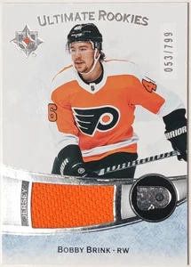 2022-23 Upper Deck Ultimate Rookies - Jersey Bobby Brink Rookie Patch 053/799 - Picture 1 of 2