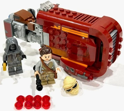 LEGO 75099 Star Wars Rey's Speeder 100% Completo desde 2015 Foto 1 de 4
