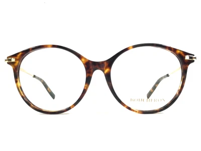Monturas para gafas Boucheron BC0038OA 002 oro tortuga borde completo redondo 53-17-145 Foto 1 de 4