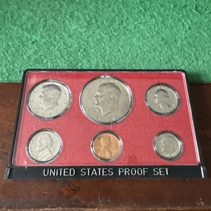 1974-S Proof Set * 6 Coins * Proof  * Eisenhower Dollar * Great Gift Idea - Picture 1 of 2