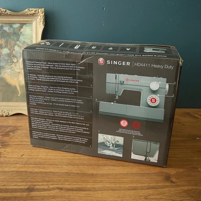 Singer Heavy Duty Nähmaschine 69 Stich HD4411 grau - Bild 1 von 4