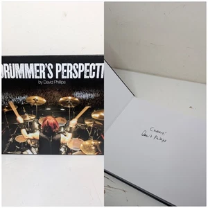 *SIGNED* A Drummer's Perspective by David PHILLIPS, Hardback Book Vgc 🚀 - Bild 1 von 7
