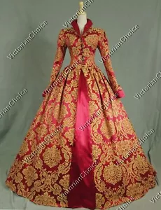 Renaissance Faire Queen Elizabethan I Dress Fantasy Fairy Theater Clothing 162 - Picture 1 of 6