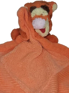 Disney Baby Lovey Winnie the Pooh Tigger Security Blanket Plush Stuffed Toy - Picture 1 of 11