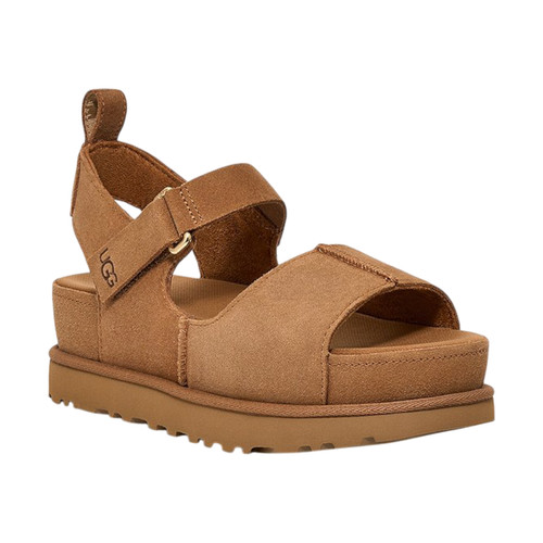 Sandali da donna UGG Goldens Hi camoscio castagno taglia 9 US [1167356]