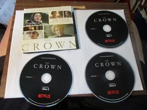 THE CROWN Season 4 SAG Awards Promo Screener Netflix 3 DVD SET OLIVIA COLMAN - Imagen 1 de 8